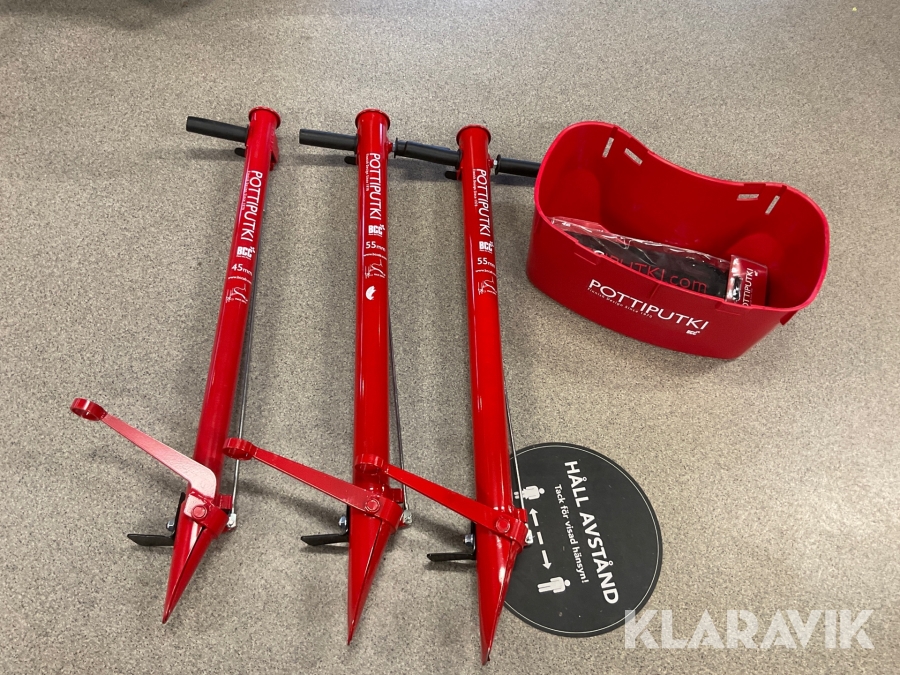 Planteringsrör med plantlåda Pottiputki