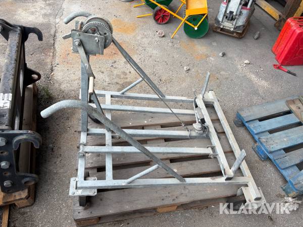 Monteringsvagn tipplucka lastbil