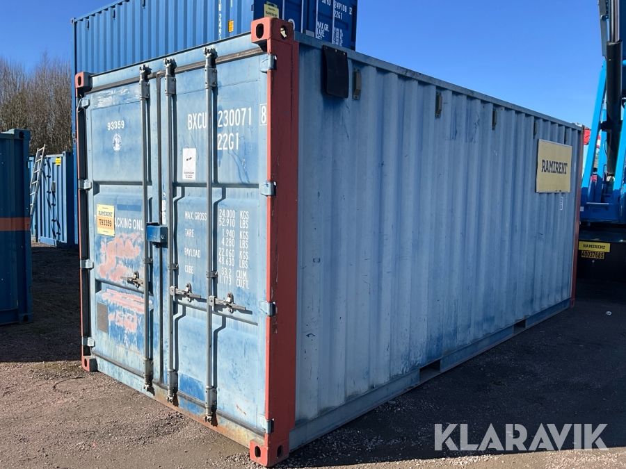 Container  20fot isolerad