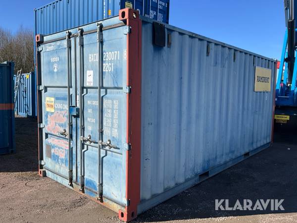Container  20fot isolerad