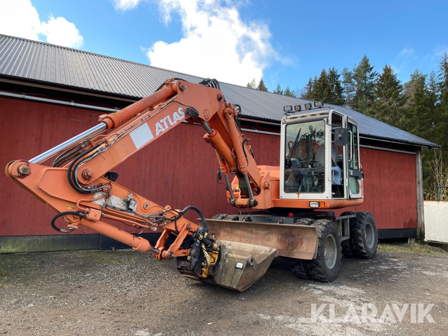 Grävmaskin Atlas 1104