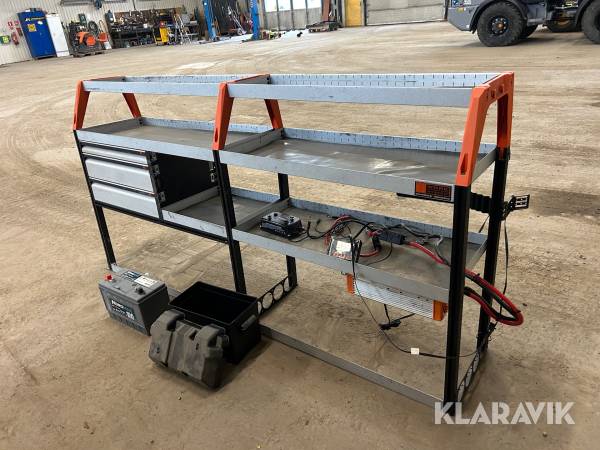 Hyllsystem för bil Work system