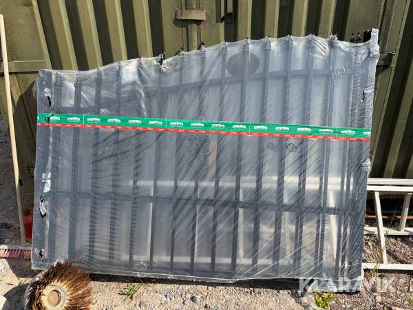 Appstyrd Automationsgrind i smide Staketgrossisten Boden 400x150cm