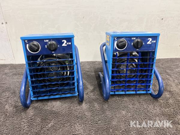 Varmluftsfläktar El-Björn VF 21 A