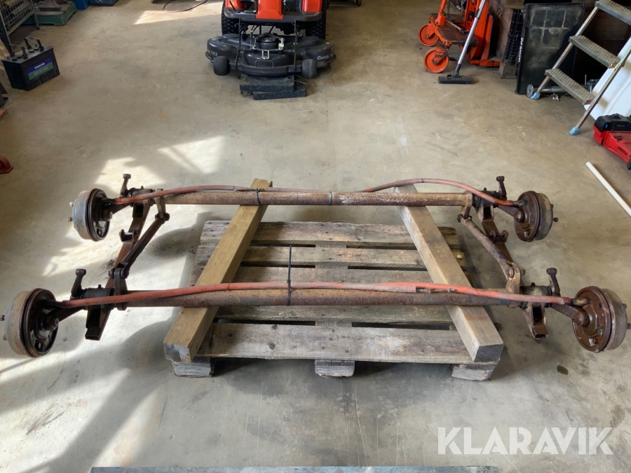 Släpvagnsaxlar Peitz