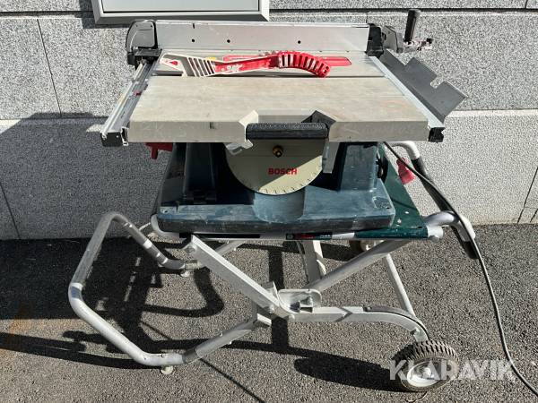 Klyvsåg Bosch GTS 10 XC med stativ