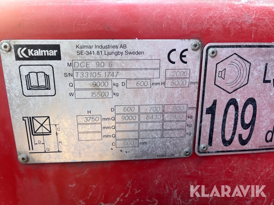 Truck Kalmar DCE 90-6