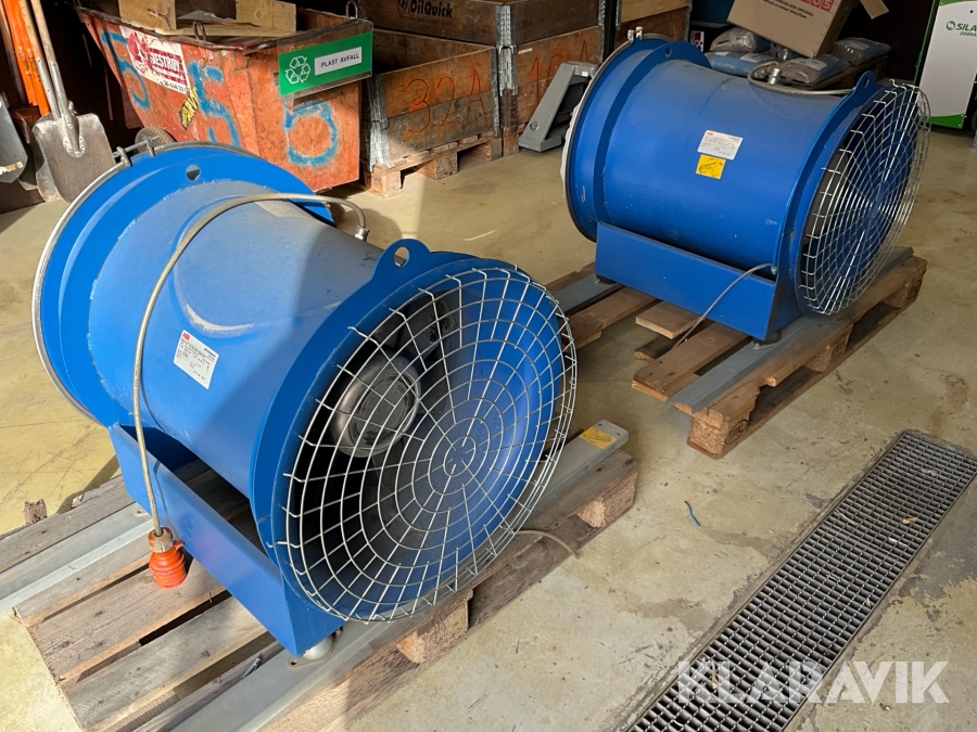 Evakueringsfläktar ABB 132S / IEC 90 2st