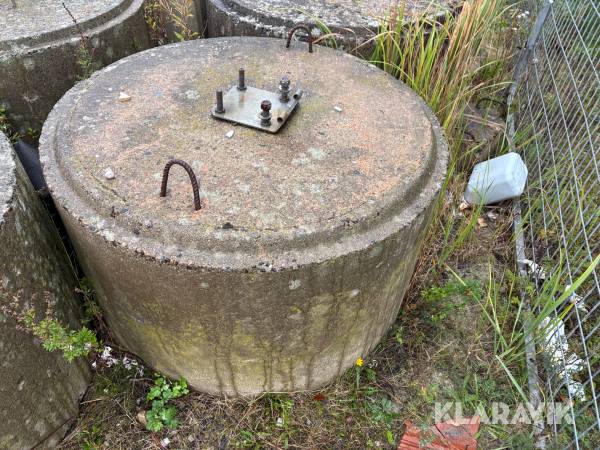 Betongfundament 1160 mm