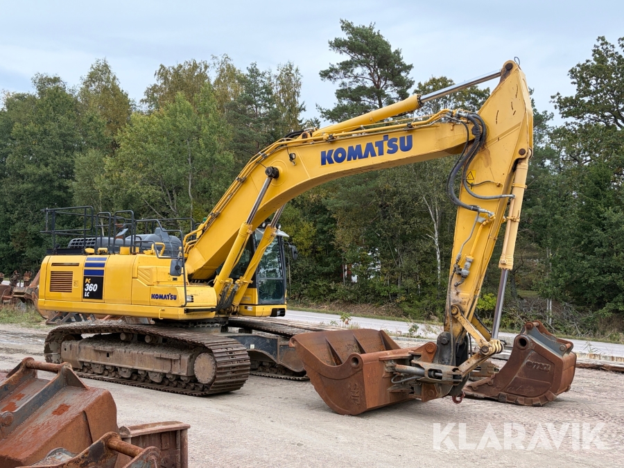 Grävmaskin Komatsu PC360LC-11 / Planerskopa / Bergskopa/ Tjälkrok
