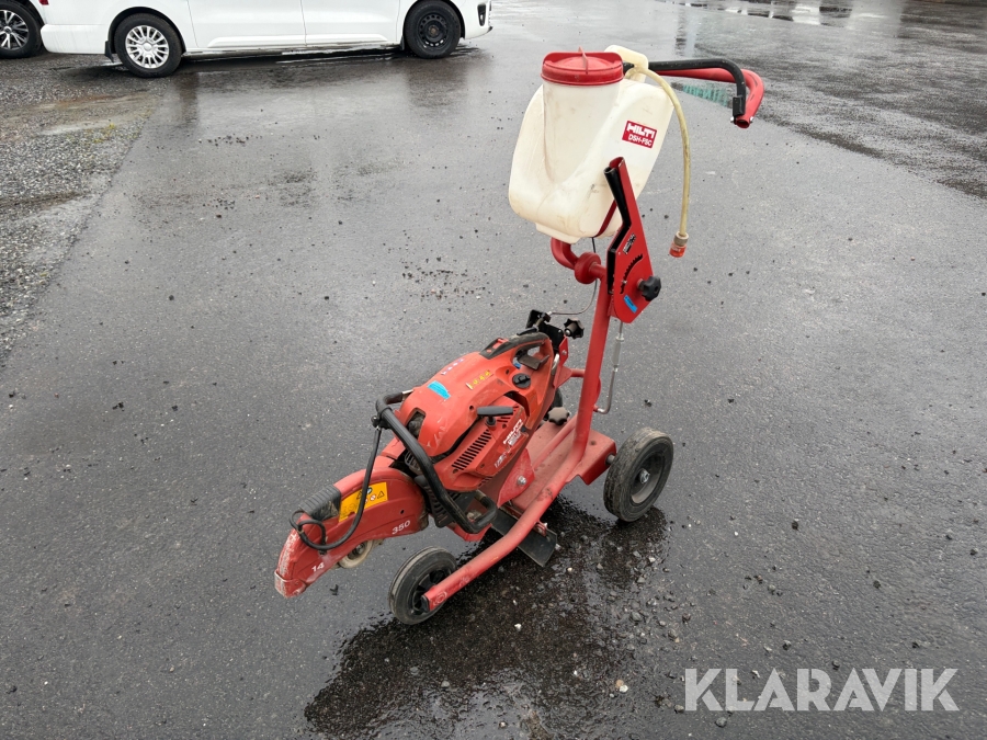 Kapmaskin Hilti DSH900 med kapvagn