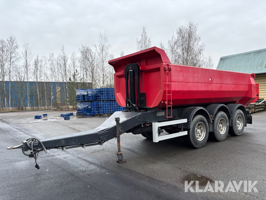 3-axlig tippkärra Ilsbo TI-3K