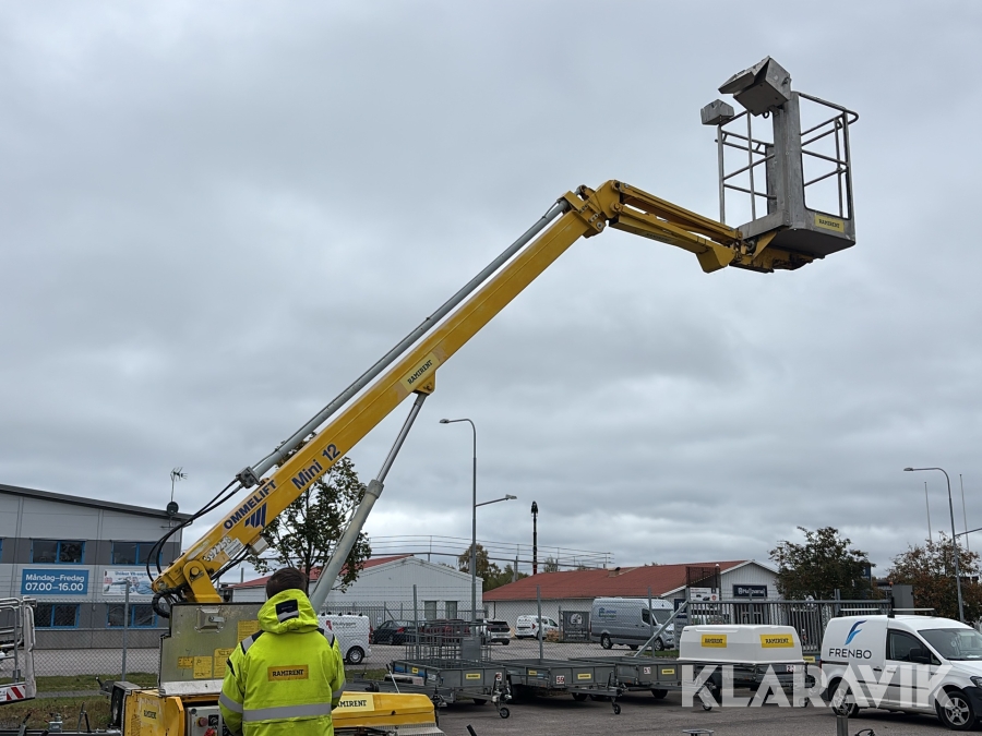 Släpvagnslift Omme M12EBJ 12meter