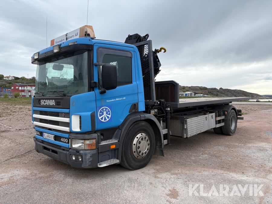 Kranbil Scania 124L 400