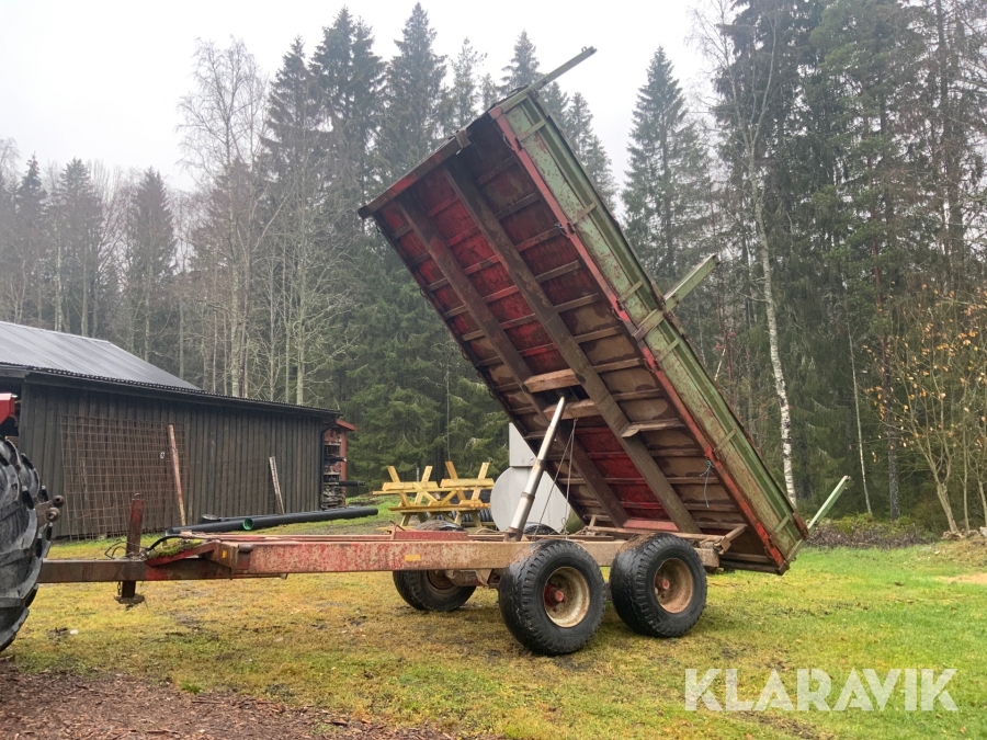 Traktorvagn med tipp