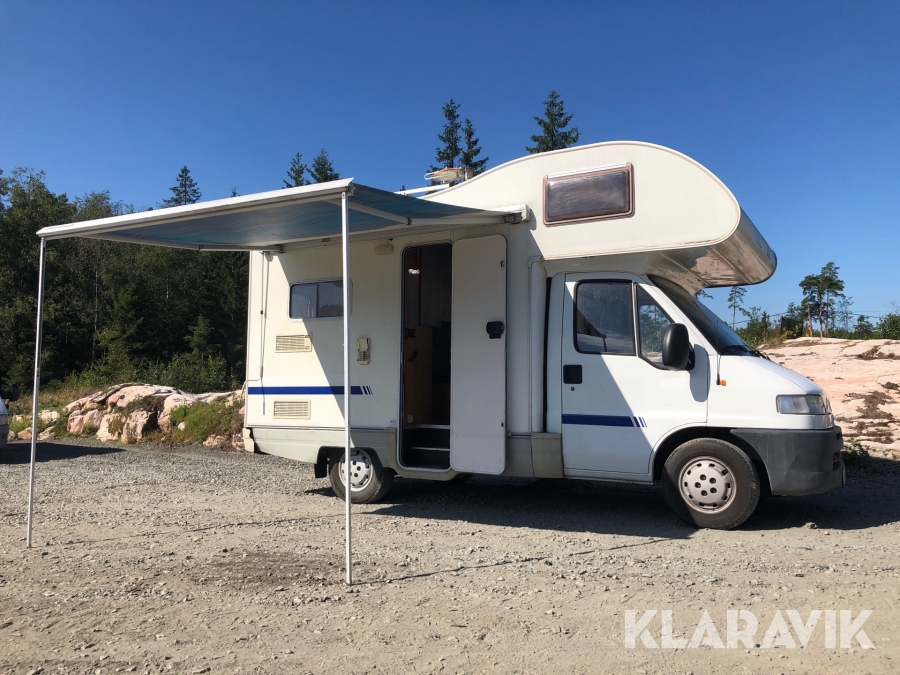 Husbil Fiat Ducato Ahorn Camp 1,9TD 5 pers, cykelställ