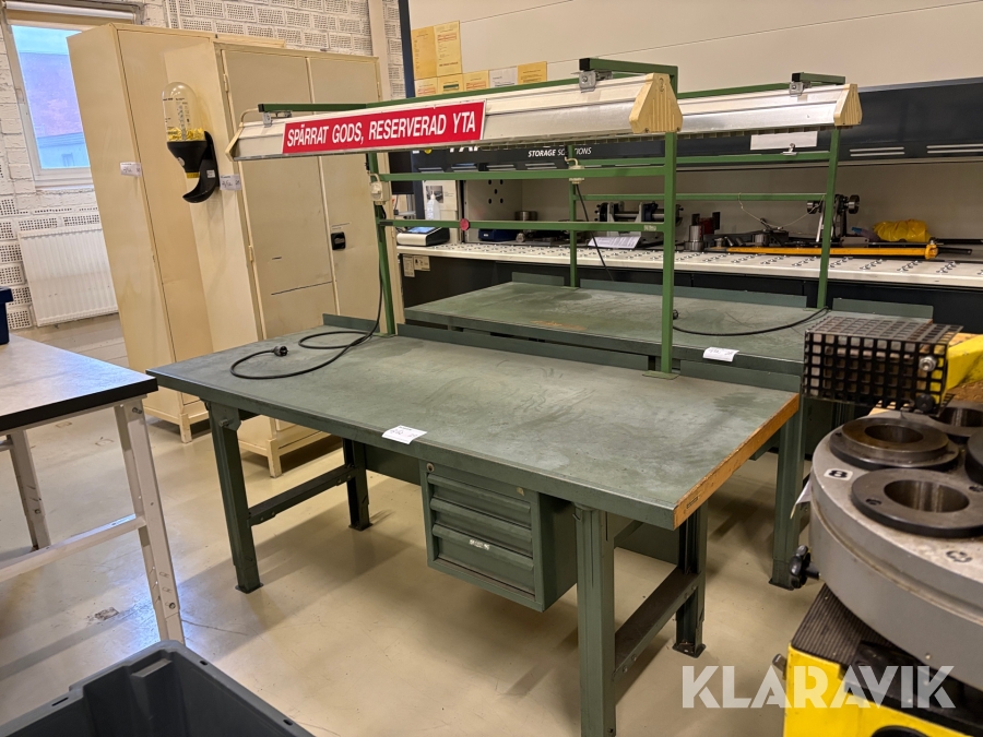 Arbetsbänk Werba höj&sänkbart