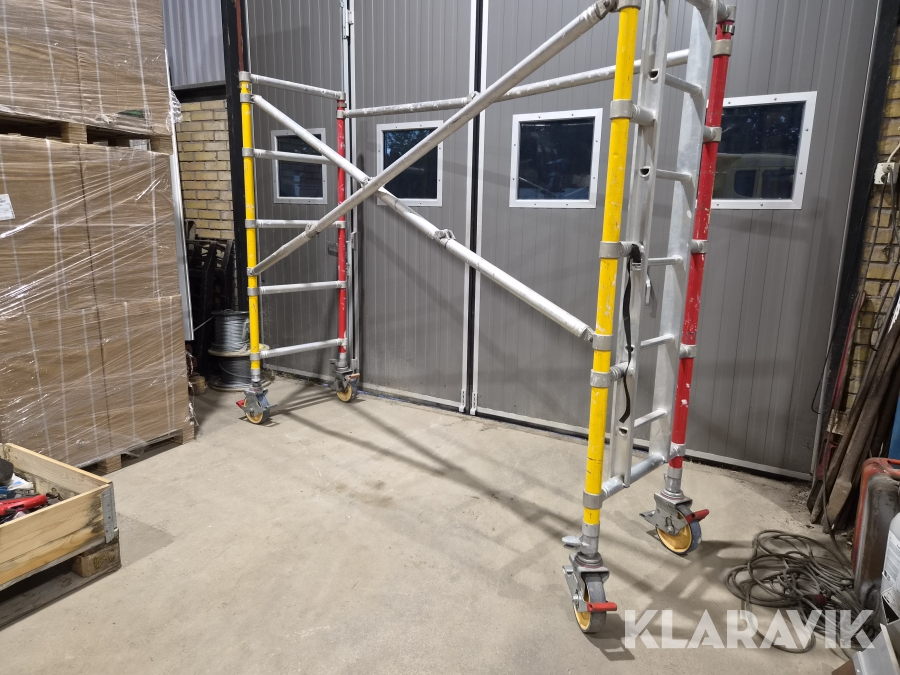 Hantverkställning Instant VX Base 0,75 x 2,50 m Aluminiumställning