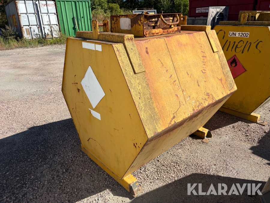 Dieseltank Färmartanken AB 1500l