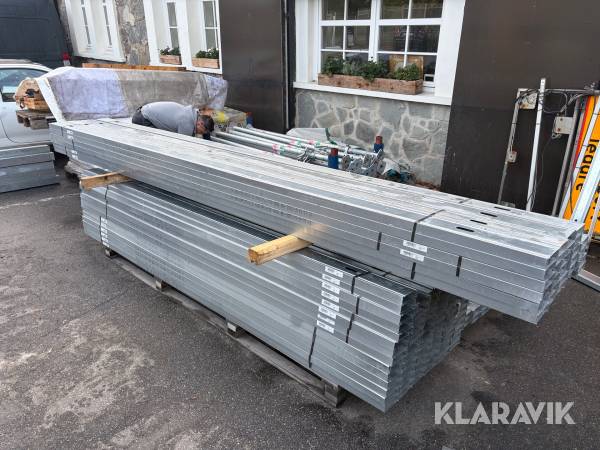 Plåtreglar 4000x45x120 56st