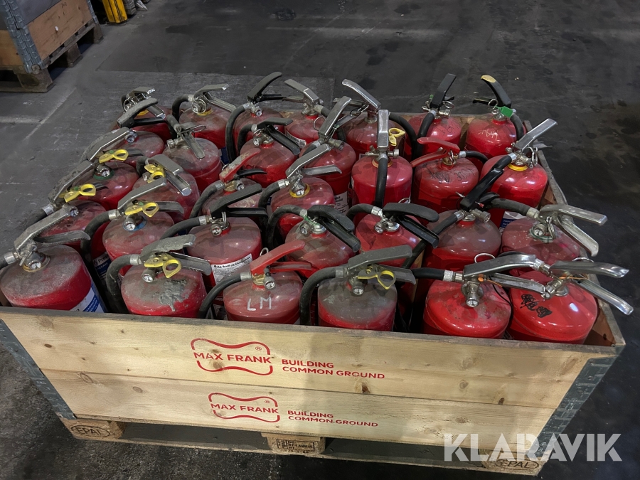 Brandsläckare ca 30 st