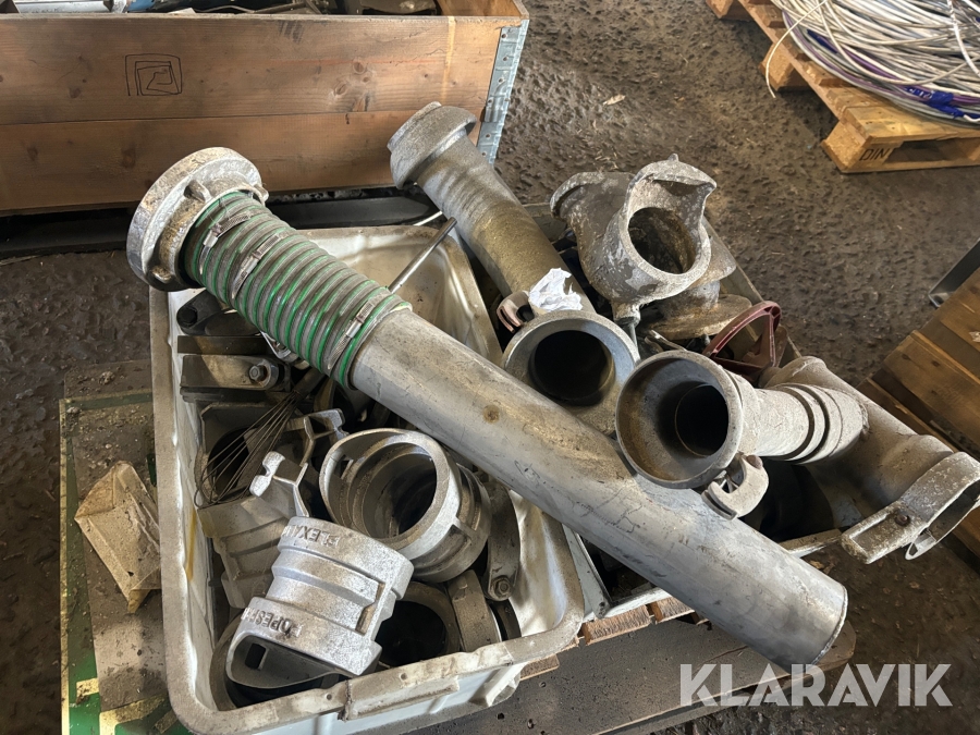 Rördelar till bevattningspump