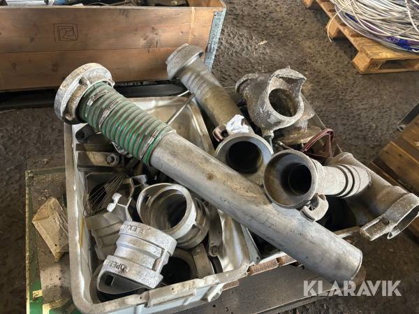 Rördelar till bevattningspump