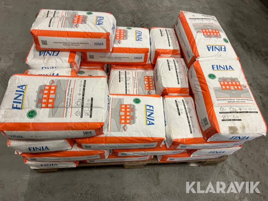 Hydrauliskt Kalkbruk 27 st