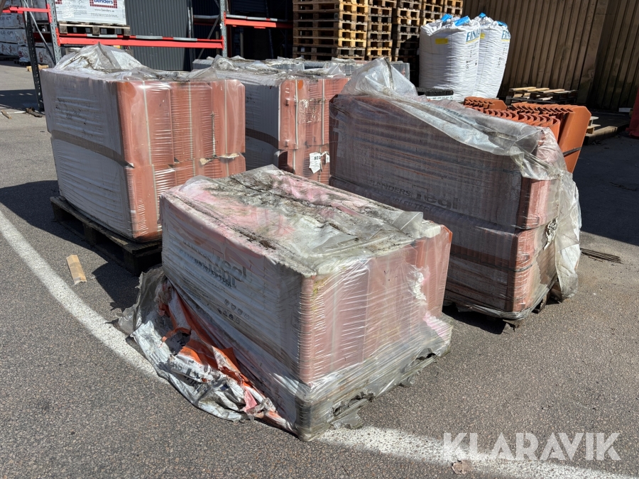 Taktegel Höjslev 1 kupig ofalsad 800 st