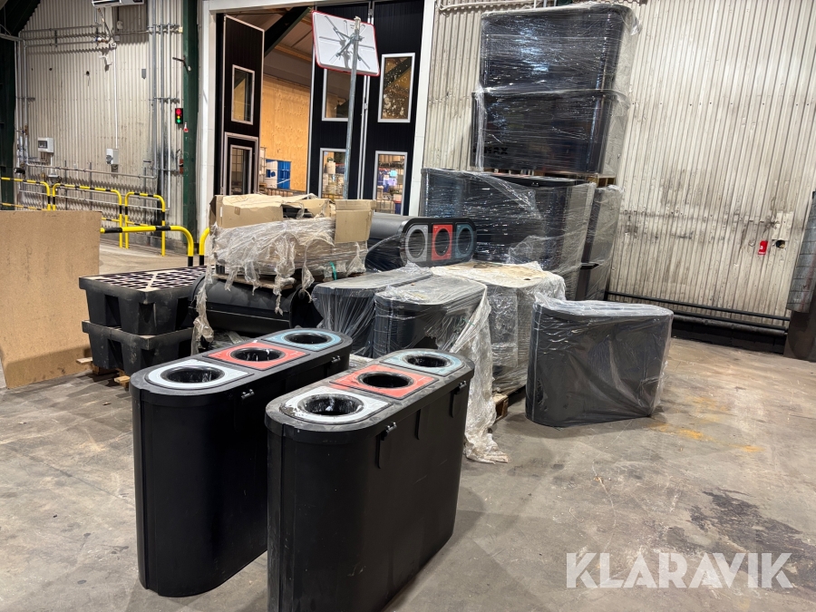 Soptunnor källsortering