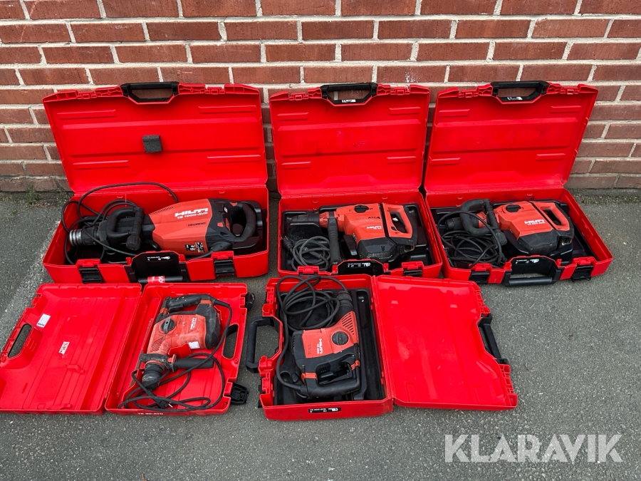 Bilningsmaskin / borrhammare Hilti 5st
