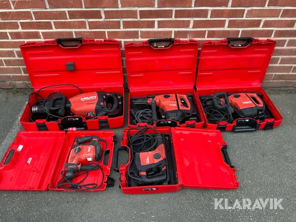 Bilningsmaskin / borrhammare Hilti 5st