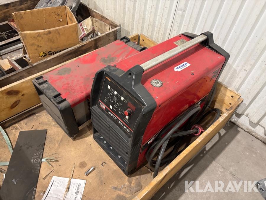 Tig-svets Lincoln V305-T med kylare