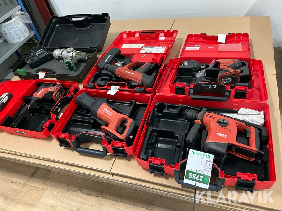 Handverktyg 6st Hilti, Bendof