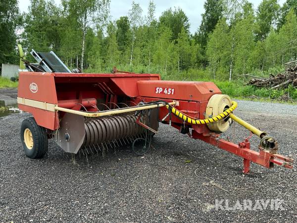 Hårdpress Vicon SP451 med balkastare