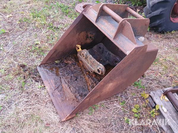 Grävskopa + snabbfäste Hydrema 45