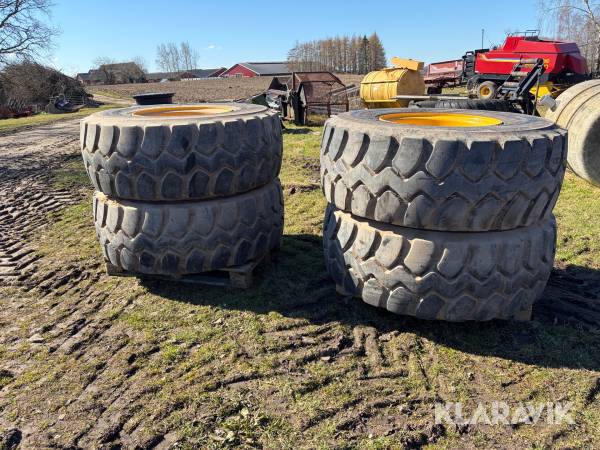 Entreprenadhjul Goodyear 20.5R25 till Volvo L60
