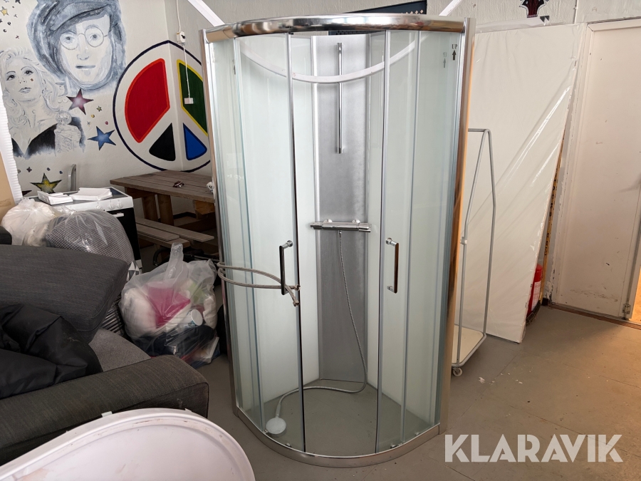 Duschkabin ca 0,7 x 0,8 x 2 m