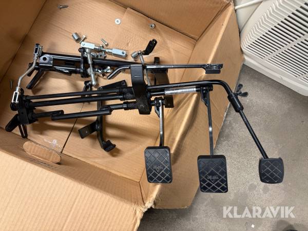 Dubbelkommando till personbil Veigel 2 st