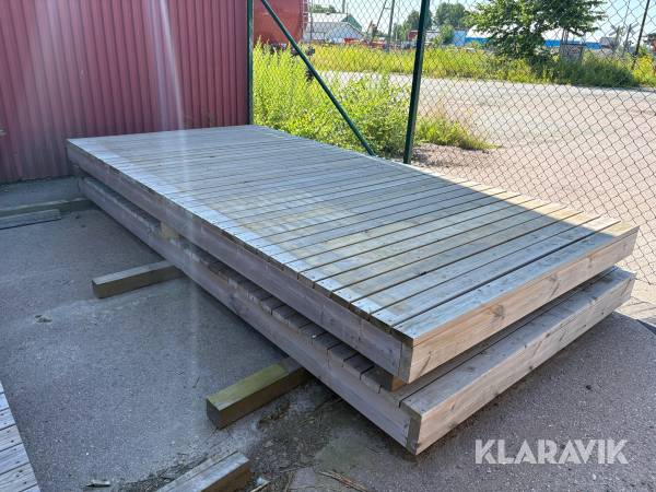Tryckimpregnerad Trall/ brygga