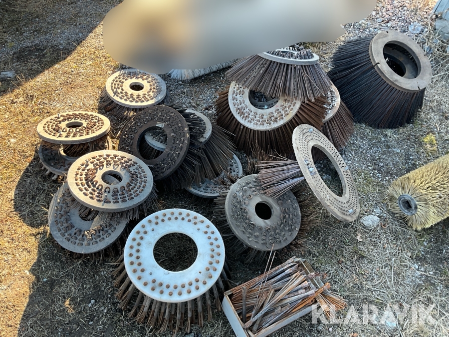 Kantborste till sopmaskin 18st