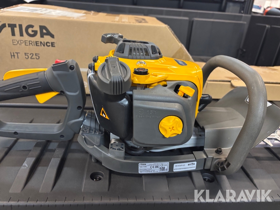 Häcksax Stiga HT525 batteridriven