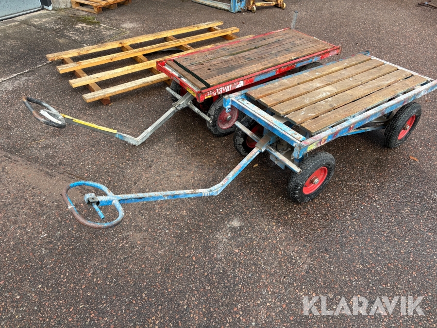 Transportvagn 2 st