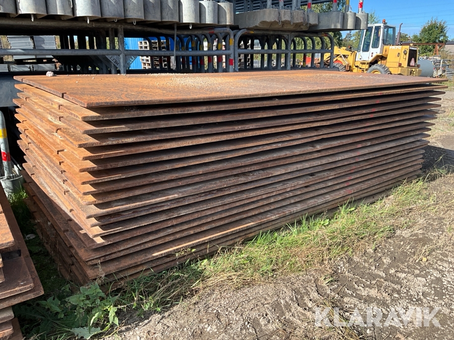 Körplåtar 20st 2x4meter 30mm