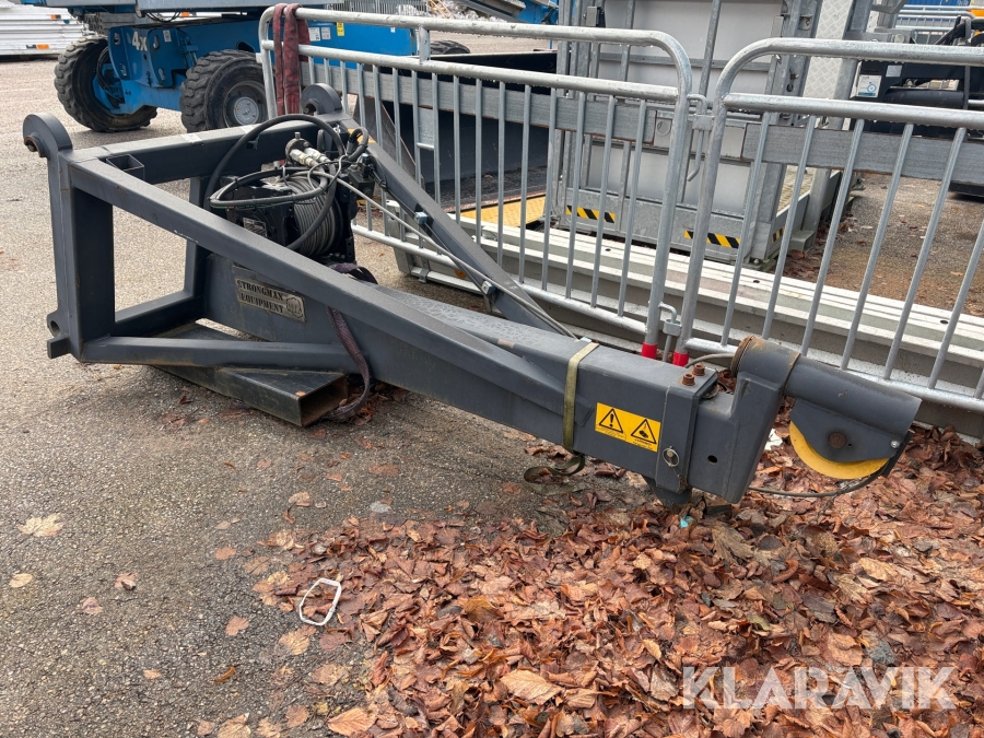 Kranarm med vinsch Strongman Equipment 921102 Stora BM