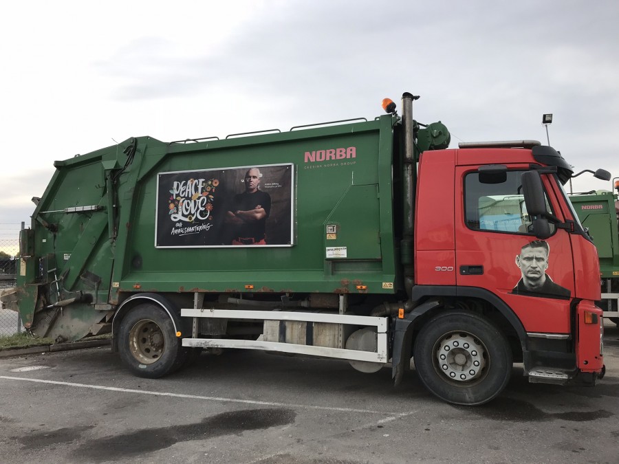 Sopbil  baklastare 1-fack 