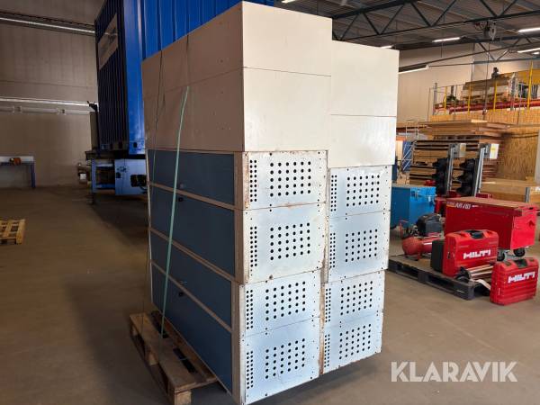 Klädskåp 6 st