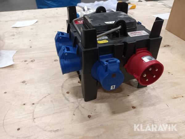 CEE Uttagsfördelare, 4st Brennenstühl 400V 32AMP
