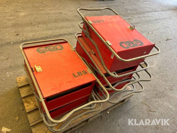 Tomma elcentraler Garo 5 st