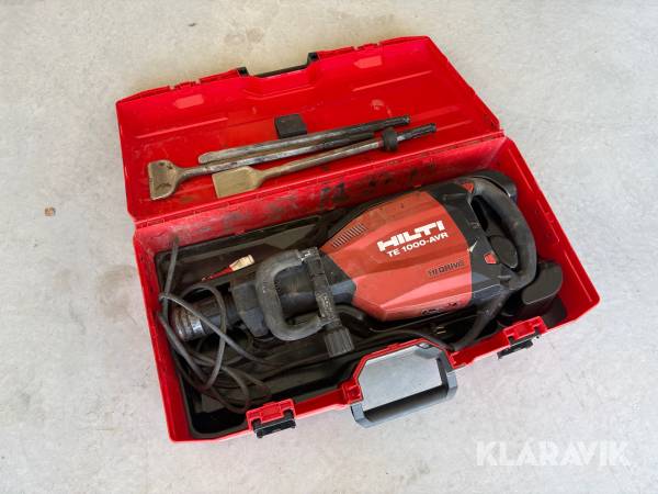 Mejselhammare Hilti TE 1000 AVR HIDRIVE